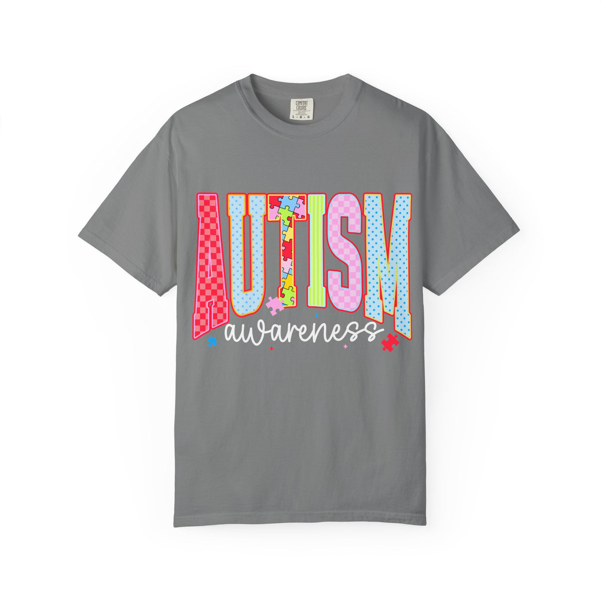 Pink Men's Autism Awareness Tee