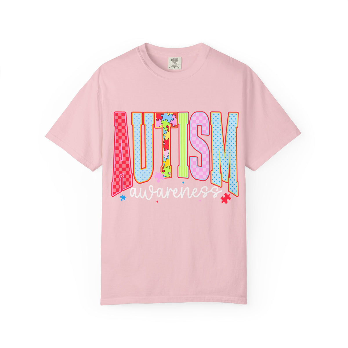 Pink Autism Awareness Woman's T-Shirt