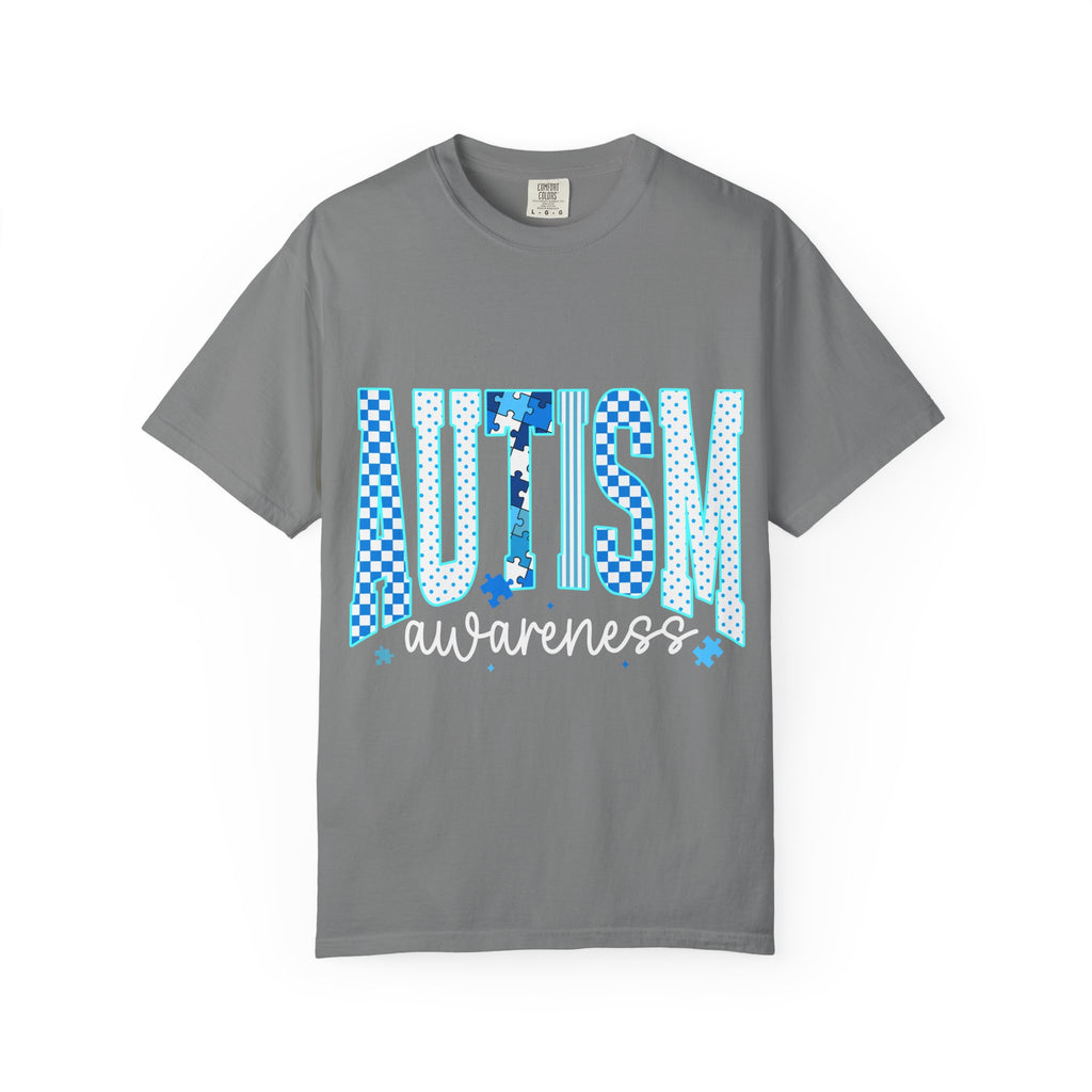 Blue Men's Autism Awareness Tee
