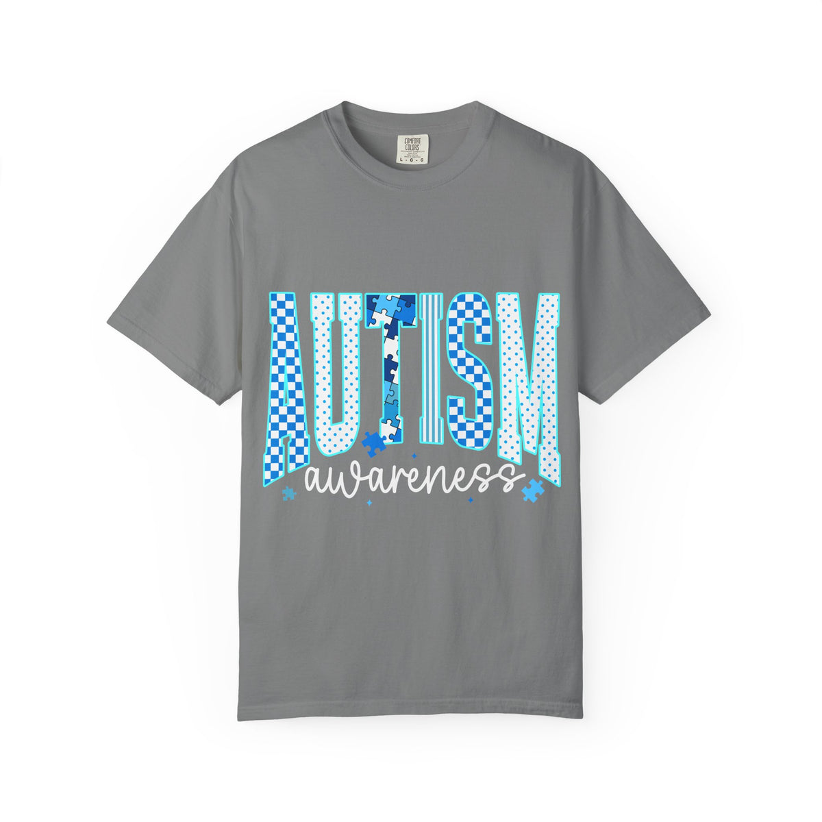 Blue Men's Autism Awareness Tee
