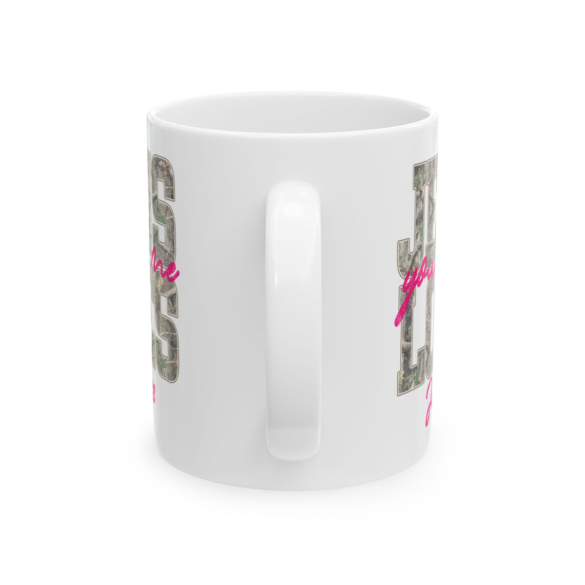 Jesus Loves mug
