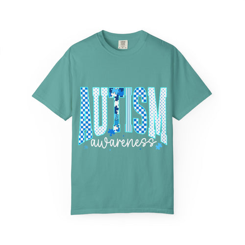 Blue Autism Awareness Woman's T-Shirt