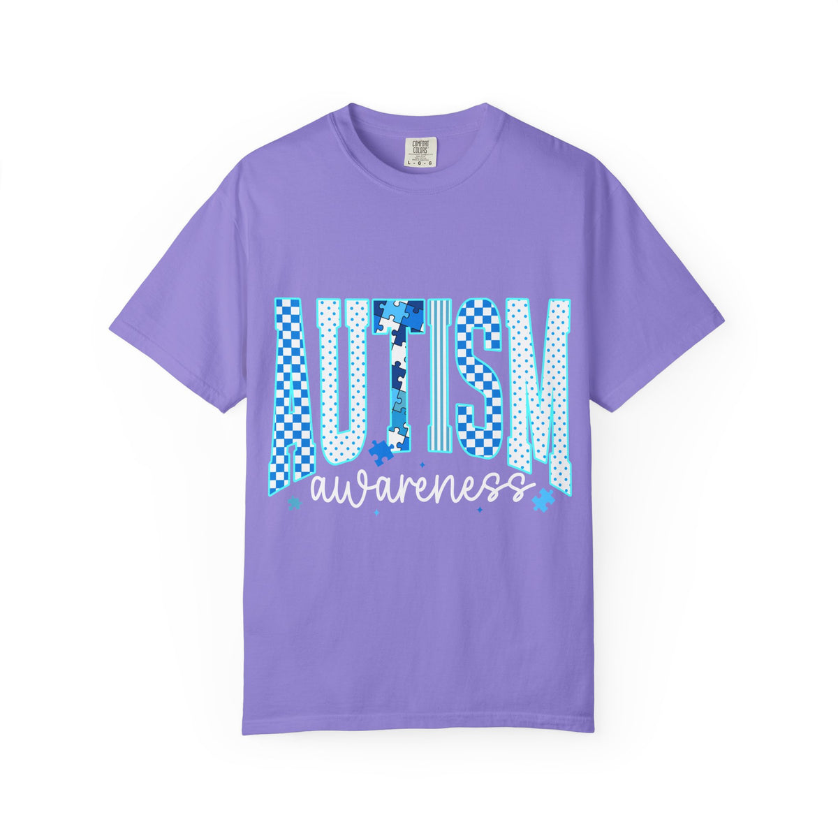 Blue Autism Awareness Woman's T-Shirt