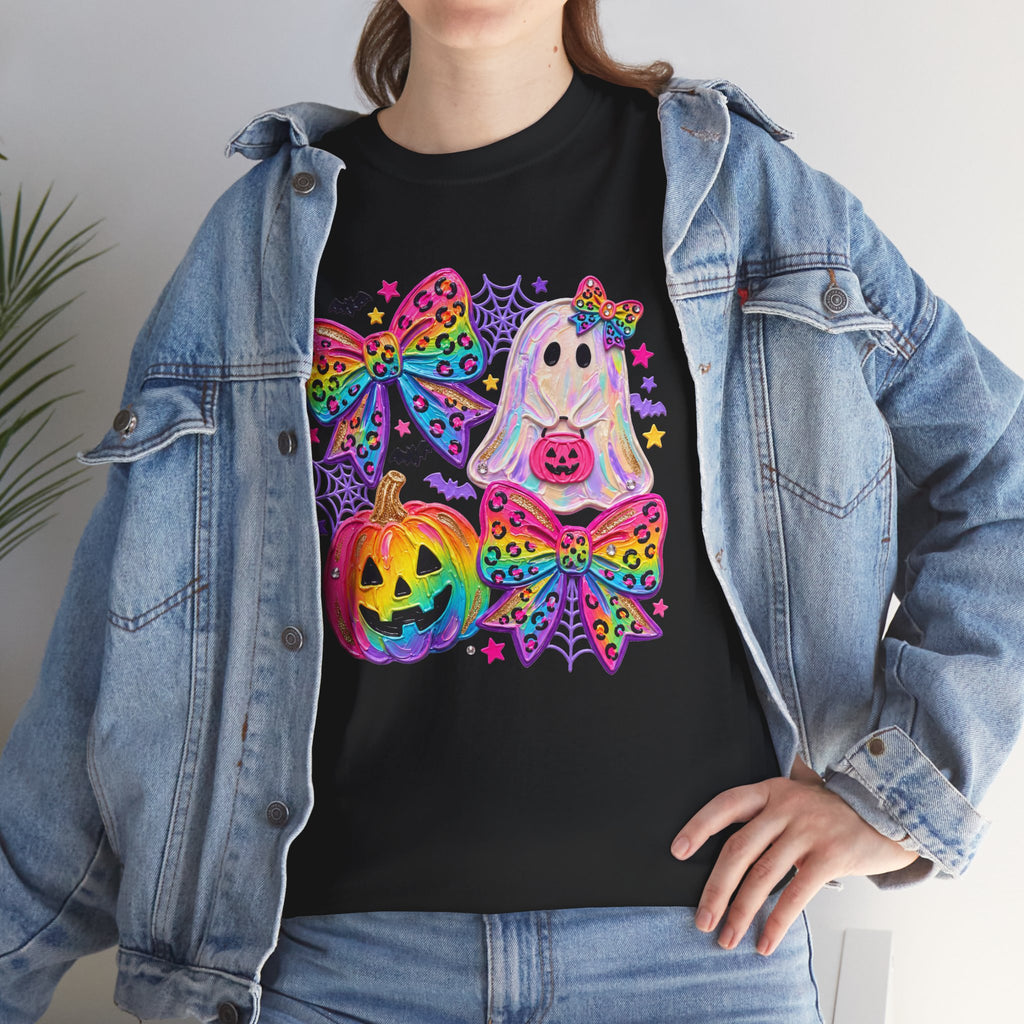 Halloween Rainbow Ghost Tee