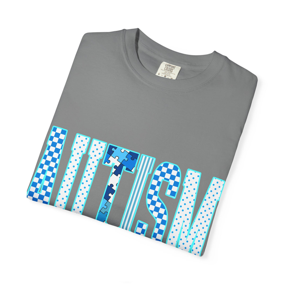 Blue Men's Autism Awareness Tee