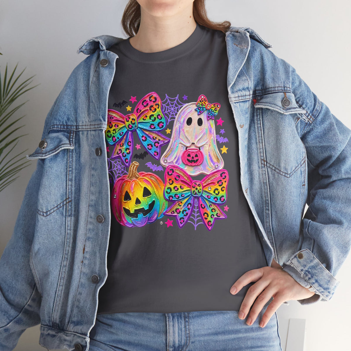 Halloween Rainbow Ghost Tee