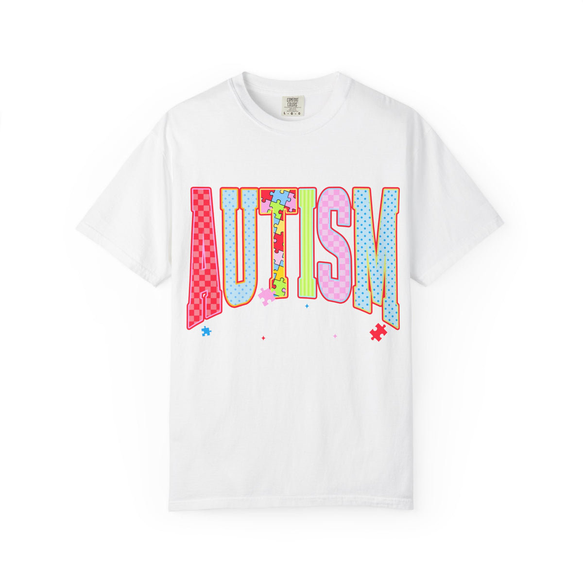Pink Autism Awareness Woman's T-Shirt