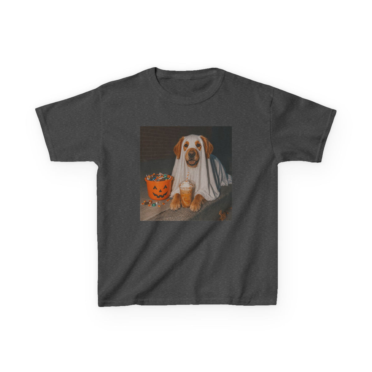 Kids Ghost Pup Tee