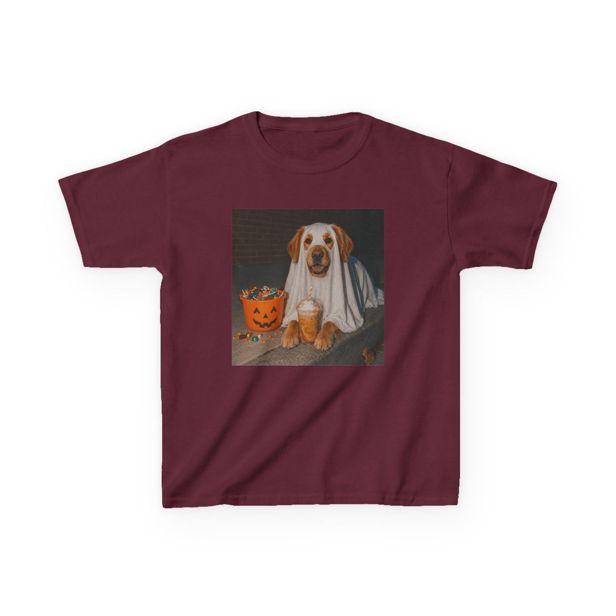 Kids Ghost Pup Tee