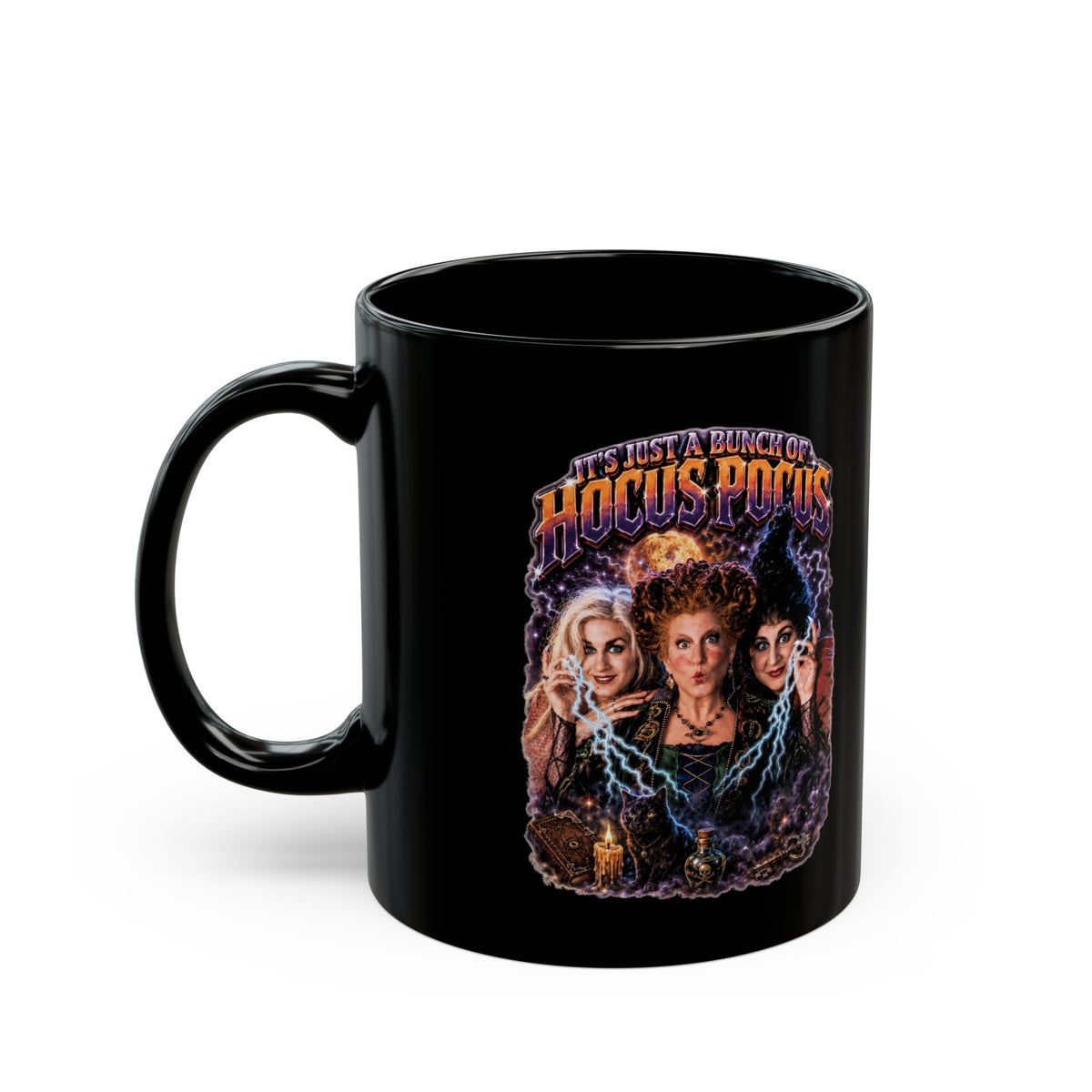 Hocus Pocus Black Mug 11oz