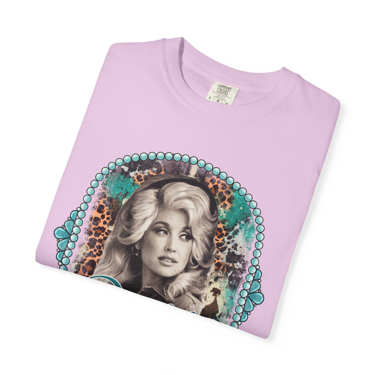 Turquoise Dolly Tee Comfort Colors