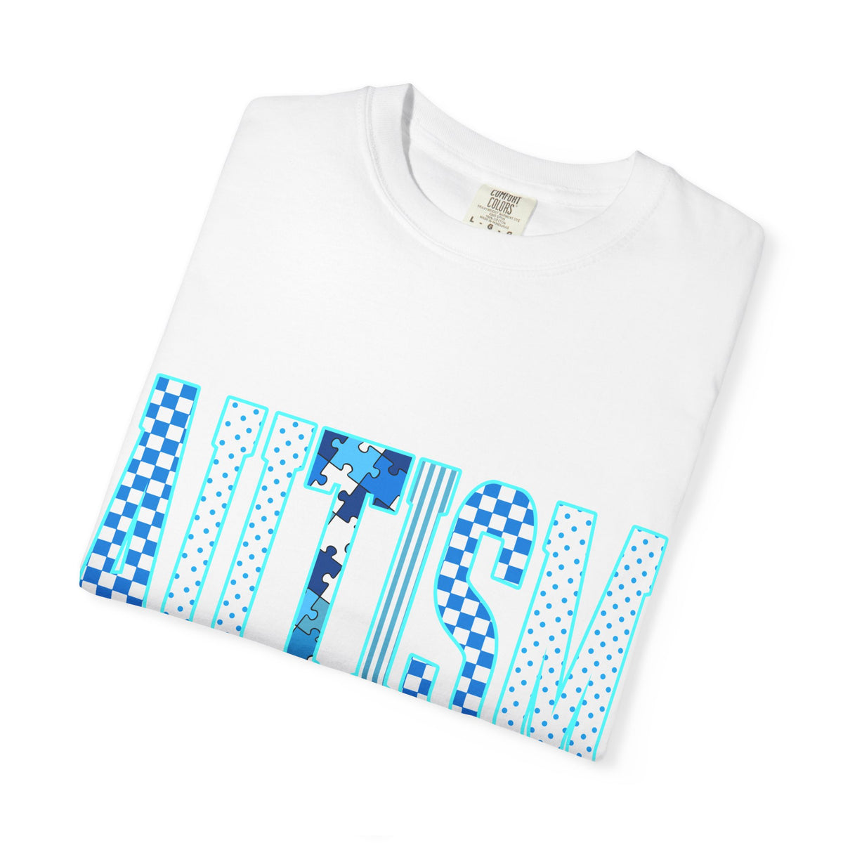 Blue Men's Autism Awareness Tee