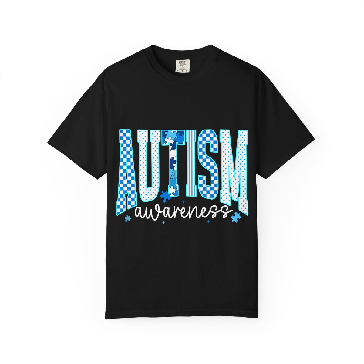 Blue Autism Awareness Woman's T-Shirt