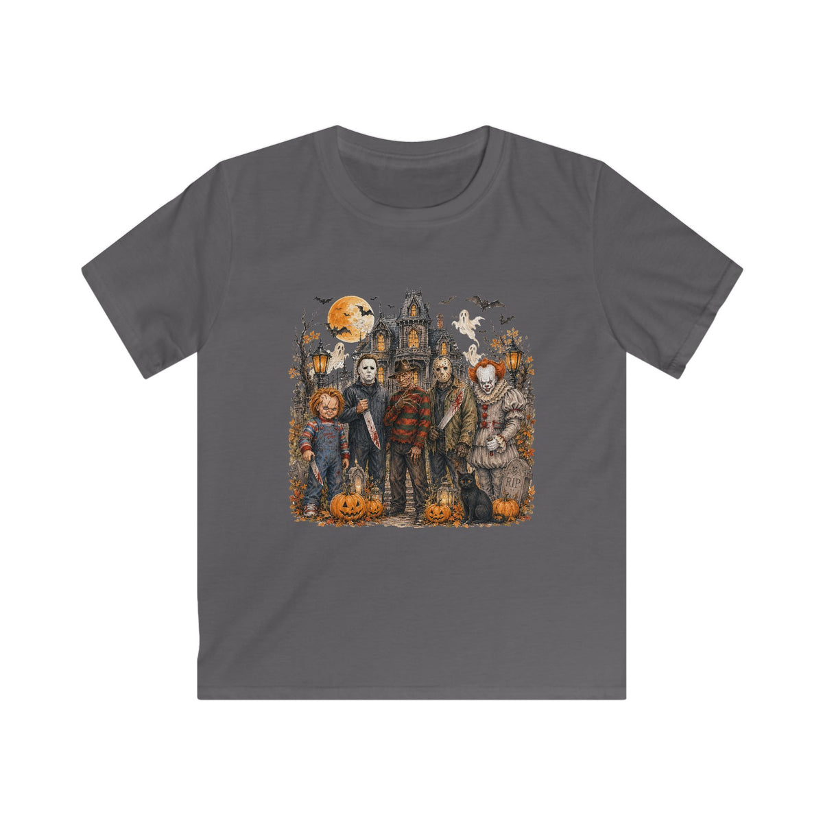 Kids Halloween Horror Tee