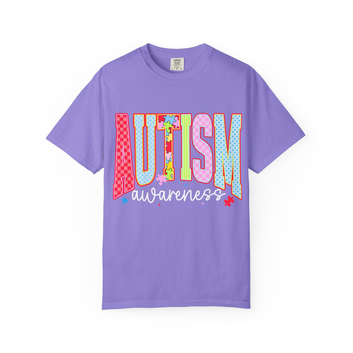 Pink Autism Awareness Woman's T-Shirt