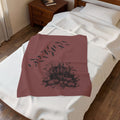 Velveteen Plush Blanket - Bats