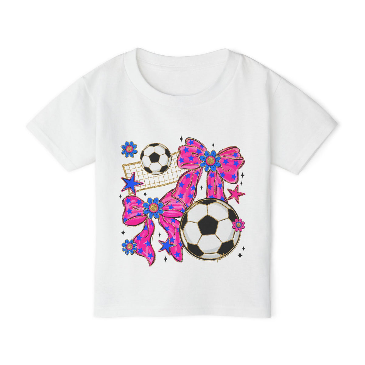 Toddler Girls Soccer Tee