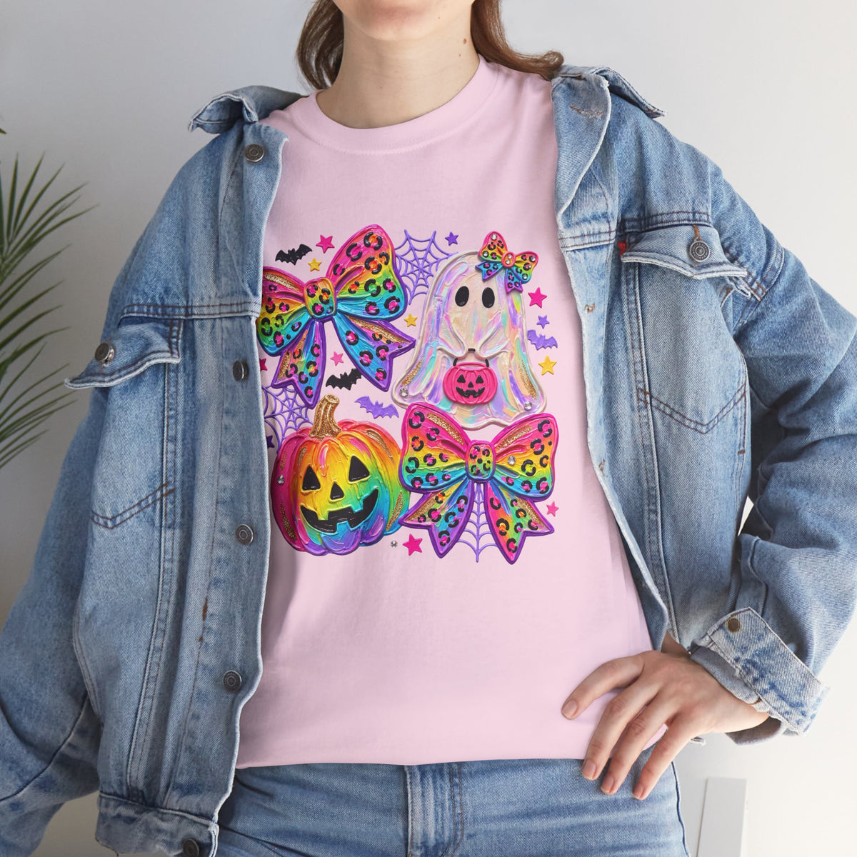Halloween Rainbow Ghost Tee