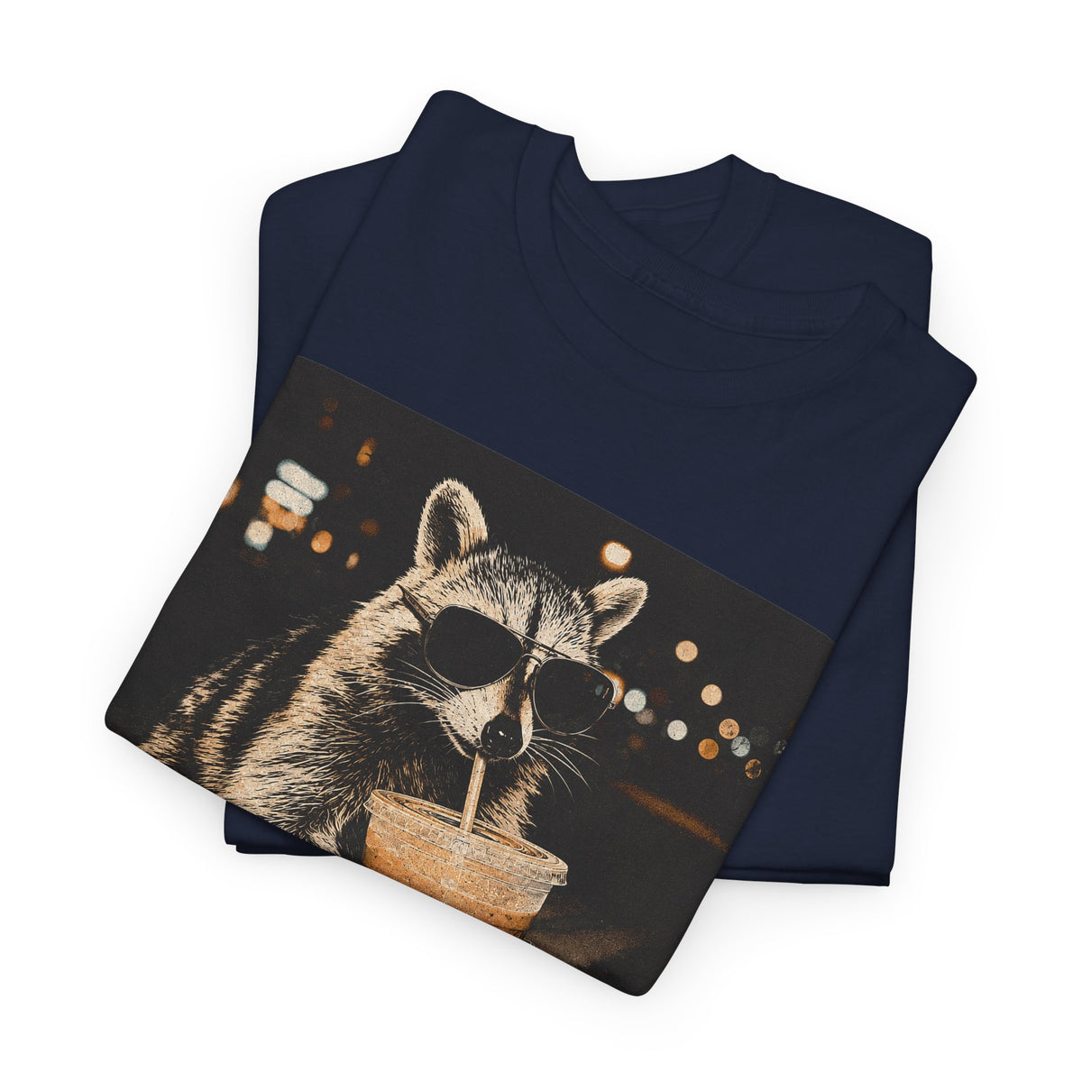 Racoon Iced Coffee Tee