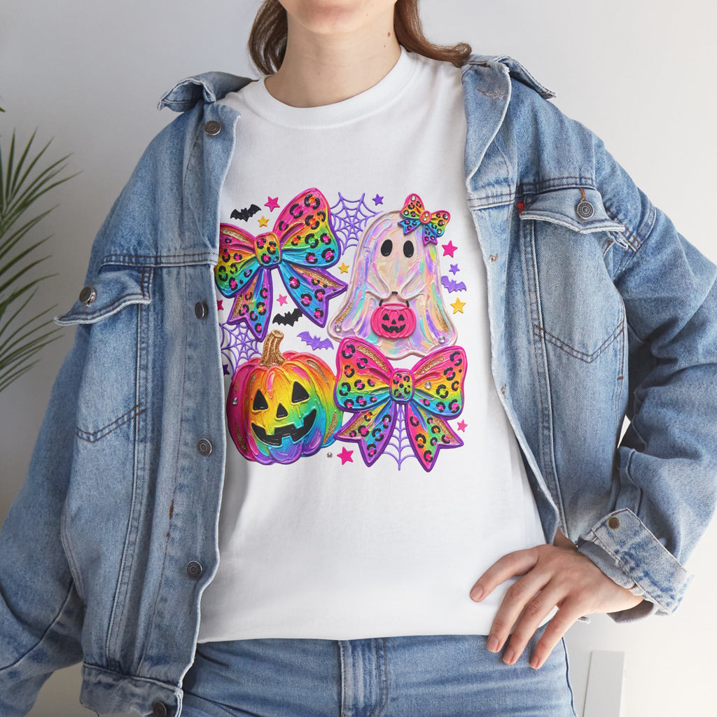 Halloween Rainbow Ghost Tee