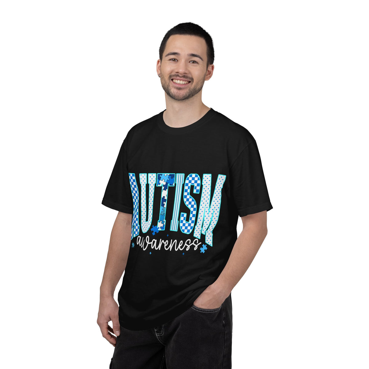 Blue Men's Autism Awareness Tee